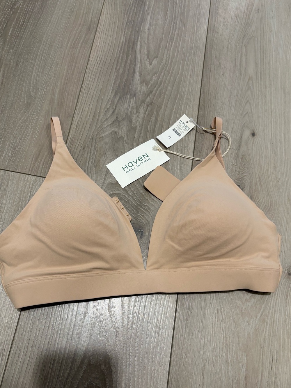 Haven Well Within Nude Wireless Triangle Bra